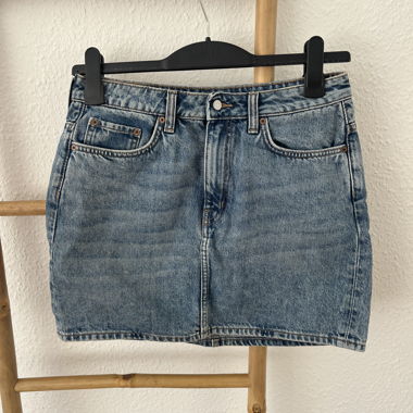 Weekday denim skirt