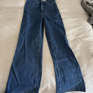 And other stories Wide-leg denim trousers