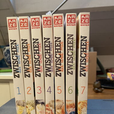 Manga Zwischen dir und mir 1-7, wie neu