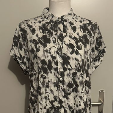 Chemise à manches courtes Samsøe à motif