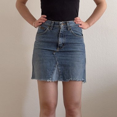 Vintage Wrangler Denim Skirt