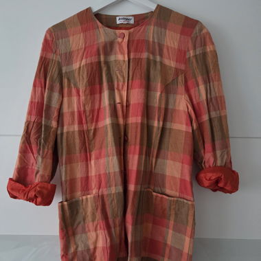 Light Plaid Jacket