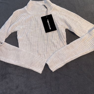 Maglione dolcevita PrettyLittleThing grigio