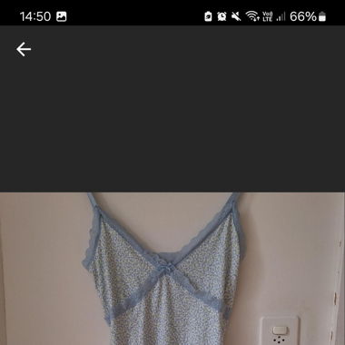 Blue summer dress