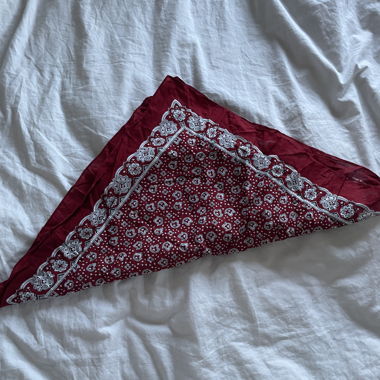Foulard bandana rosso