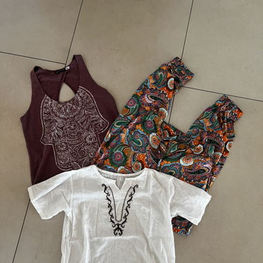 Hippie Boho Indie Kleiderset