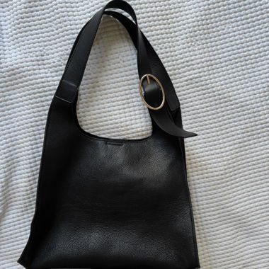Schwarze ZIGN Schultertasche