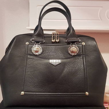New Versace Versus Leather Bag