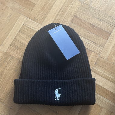 Bonnet Ralph Lauren noir