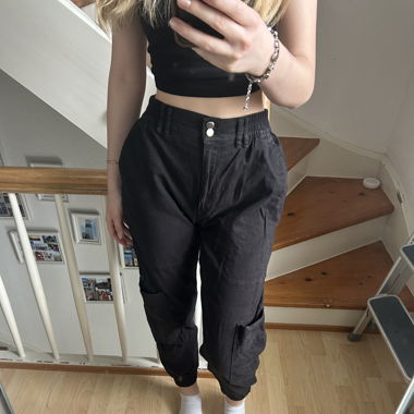 Cargo pants- schwarz