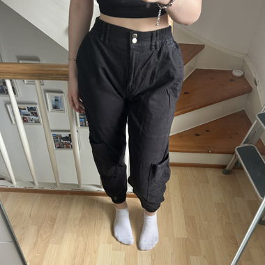Cargo pants- schwarz