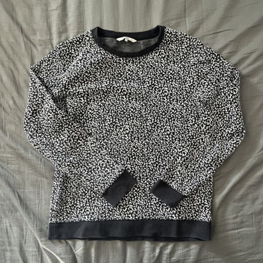 animal print sweater