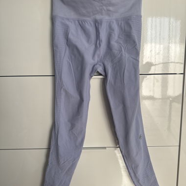 Purple sports leggings