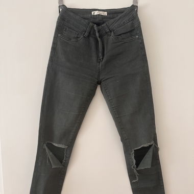Vintage ripped skinny jeans 