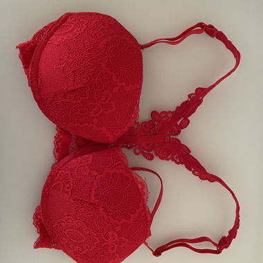 Reggiseno push-up rosso 70-75B