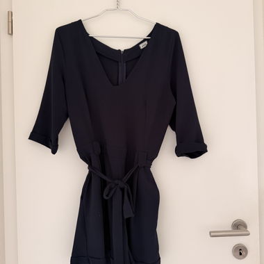 Tuta corta blu navy