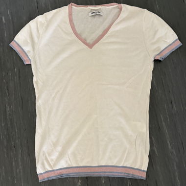 T-Shirt und kleine Jacke Max&Moi beige