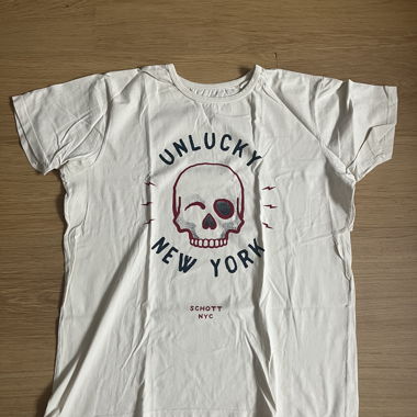 T-Shirt Schott NYC weiss XL