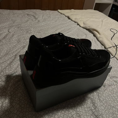 PRADA CUPS ALL BLACK