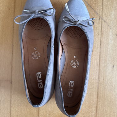 Ballerine grigie di ara