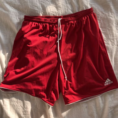 Adidas Red Athletic Shorts XL