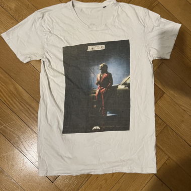 T-shirt blanc J. Travolta