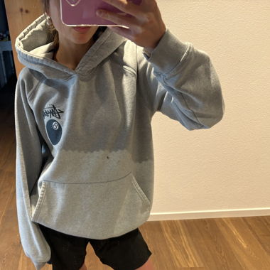 Felpa Stussy grigia 