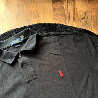 Ralph Lauren Poloshirt – Schwarz – Größe XXL