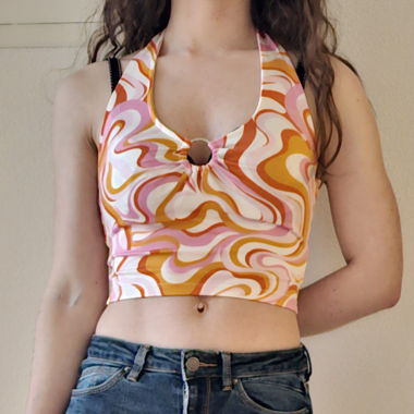 Halterneck Crop Top de H&M