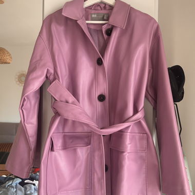 Lila Vinyljacke