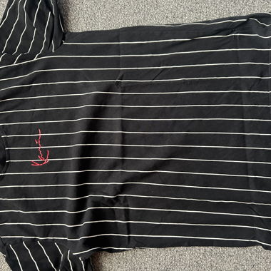 T-shirt Kani rayé noir et blanc