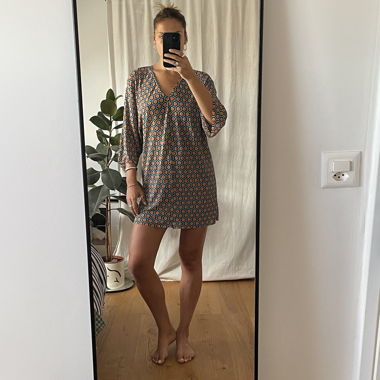 ZARA Trafaluc Pattern Dress