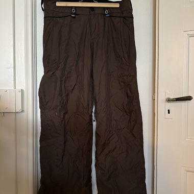 Pantaloni da snowboard marroni