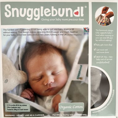 Snugglebundl Babydecke — ergonomisch & gemütlich