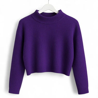 Purple sweater