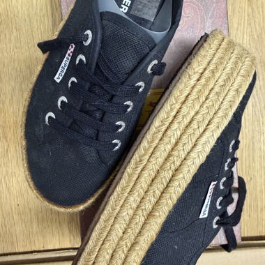 Superga Espadrilles, Size 37