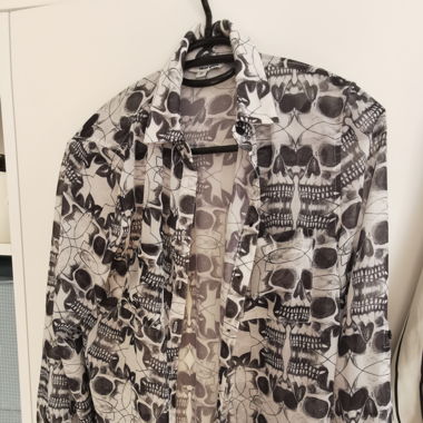 Bluse Totenkopf 