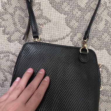 Sac bandoulière noir 