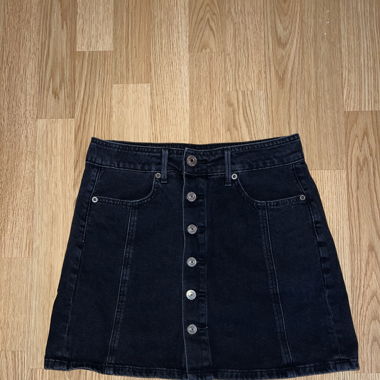 Jeans Rock Schwarz