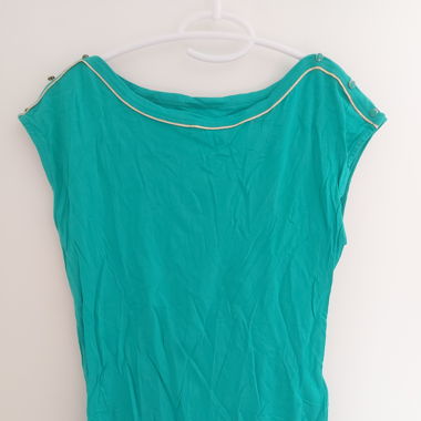 T-Shirt liseré doré