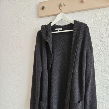 Cardigan mit Kapuze