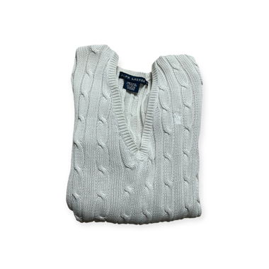 RALPH LAUREN PULL TORSADÉ TAILLE S FEMME