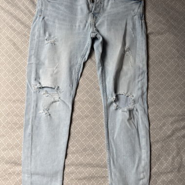 ZARA Jeans hellblau Grösse EUR 44