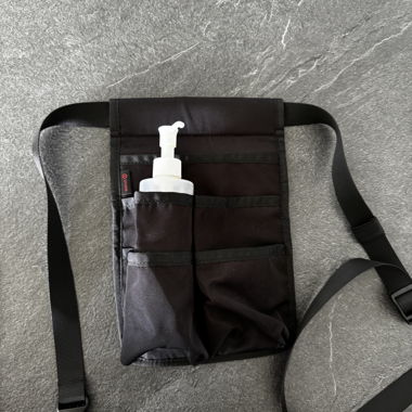 Sac noir pour huile de massage
