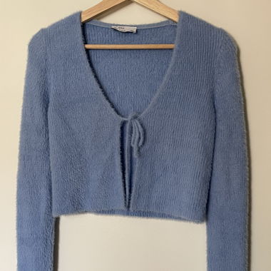 Fluffy cardigan