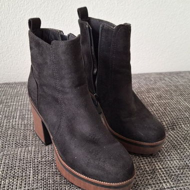 Even&Odd Ankle Boot schwarz, Grösse 37