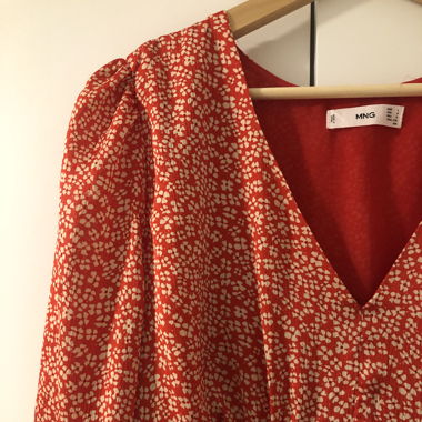 Mango Kleid rot short
