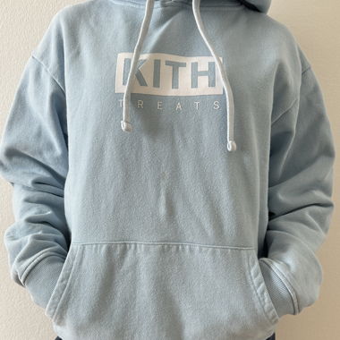 Baby blue hoodie