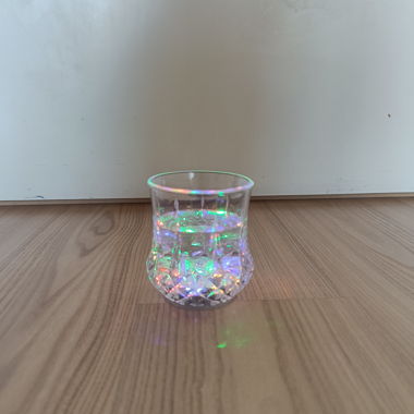 Glass that emits light