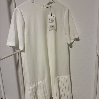 Abito bianco Zara Gr. M